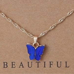 Butterfly necklaces